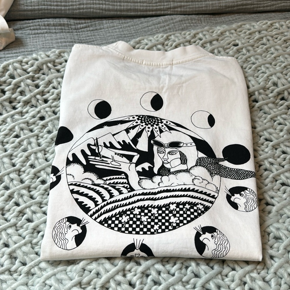 NWOT Mens Med tee Scotch & Soda white